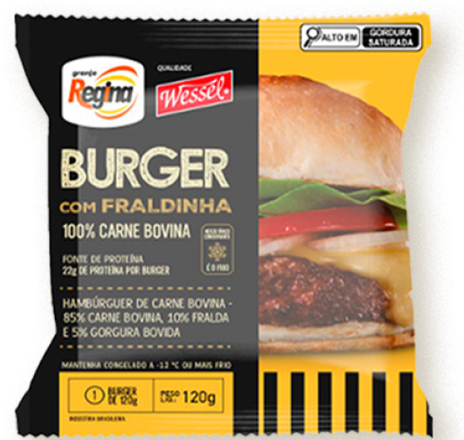 Hamb Fraldinha Granja Regina + Wessel 24x120g